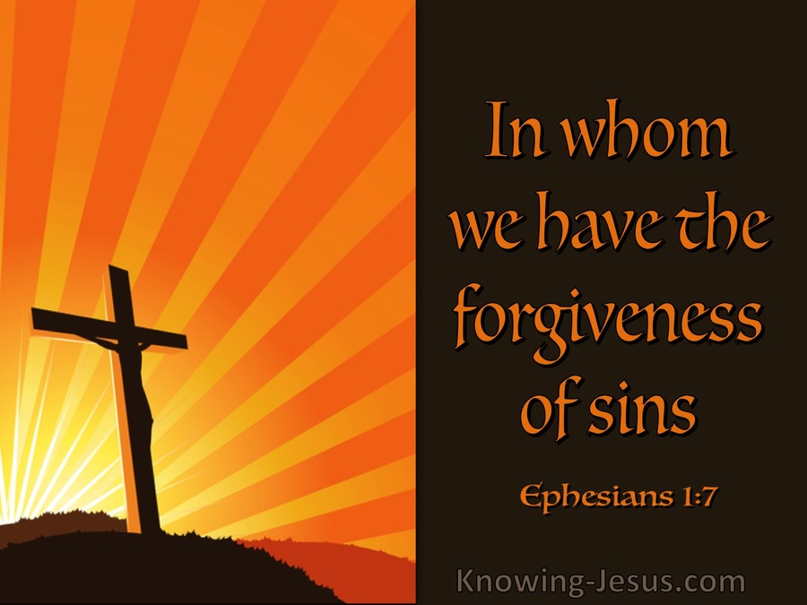 Ephesians 1:7 In Whom We Have The Forgiveness Of Sins (utmost)11:20